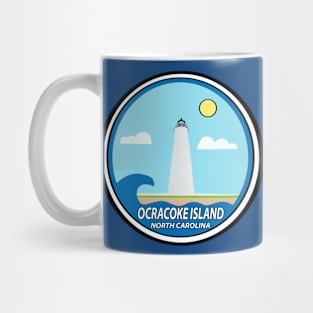 OCRACOKE LIGHTHOUSE WITH SUN Mug